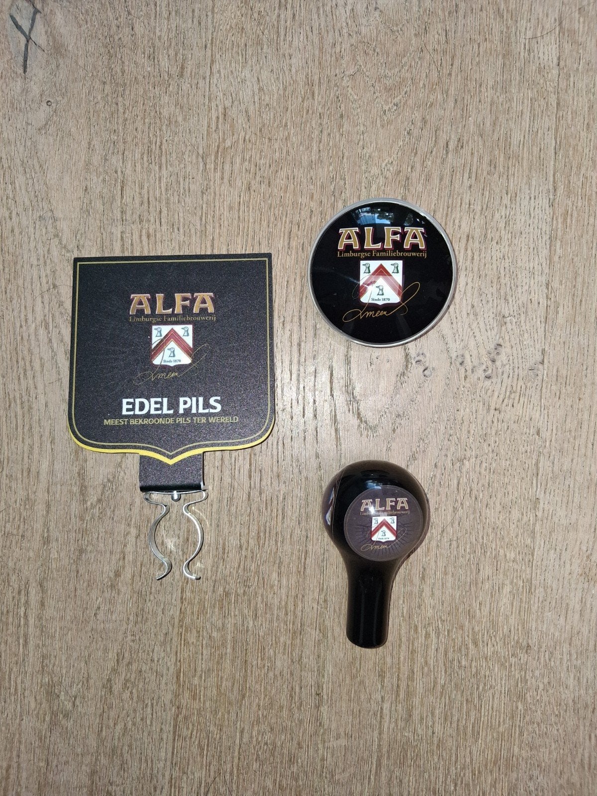 Originele Alfa bier accessoires voor tapkraan, Ophalen of Verzenden, Nieuw, Overige typen, Overige merken