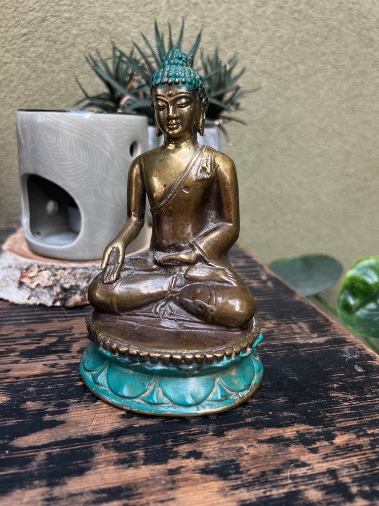 Thaise boeddha brons Thailand buddha, Verburgt Vintage, Ophalen of Verzenden, Schipluidenlaan 20 5035KJ Tilburg, https://verburgtvintage.nl/#contact