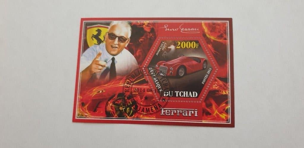5425 tsjaad enzo ferrari - ferrari 125 s, Verzenden, Overige landen