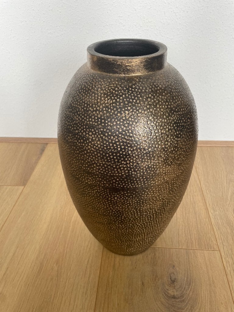 Gouden vaas, Steen, Overige kleuren, Ophalen of Verzenden, Zo goed als nieuw