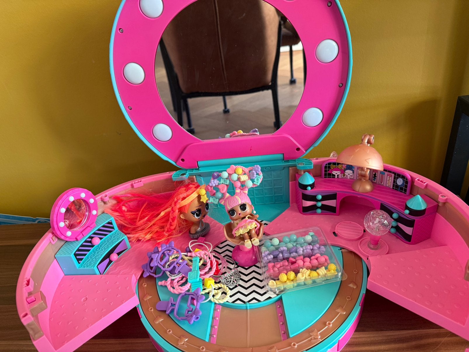 Lol kappersset met haar accessoires, Ophalen, Zo goed als nieuw
