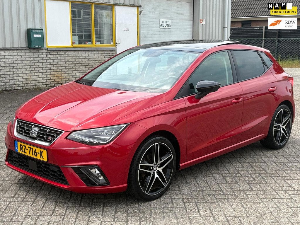 Seat Ibiza 1.5 TSI 150 PK 6 BAK Bj 2018 FR Sport TIK IN DE M, Auto's, Seat, Voorwielaandrijving, 4 cilinders, 150 pk, Origineel Nederlands