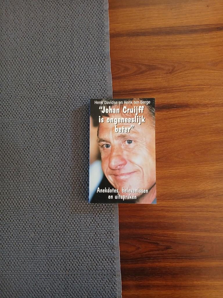 H. ten Berge - Johan Cruijff is ongeneeslijk beter, Boeken, Ophalen of Verzenden, H. ten Berge; H. Davidse, Balsport
