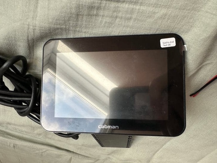 Cabman MDT boordcomputer taximeter, G3(internet) en printer, Ophalen of Verzenden, Gebruikt