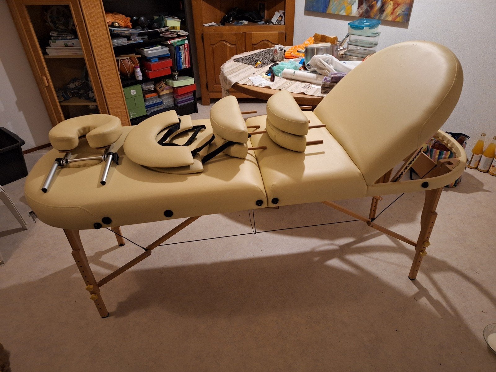 massagetafel uitvouwbaar, Ophalen, Zo goed als nieuw, Massagetafel
