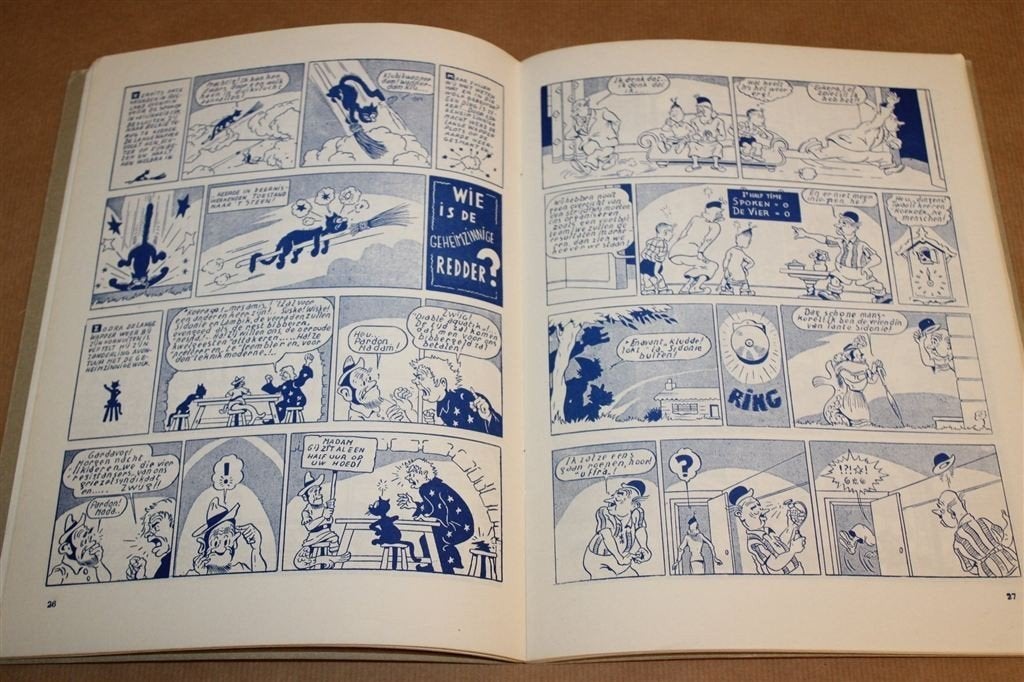 De Zwarte Madam — Suske en Wiske, Facsimile 1949, Boeken, Eén stripboek, Ophalen of Verzenden, Gelezen