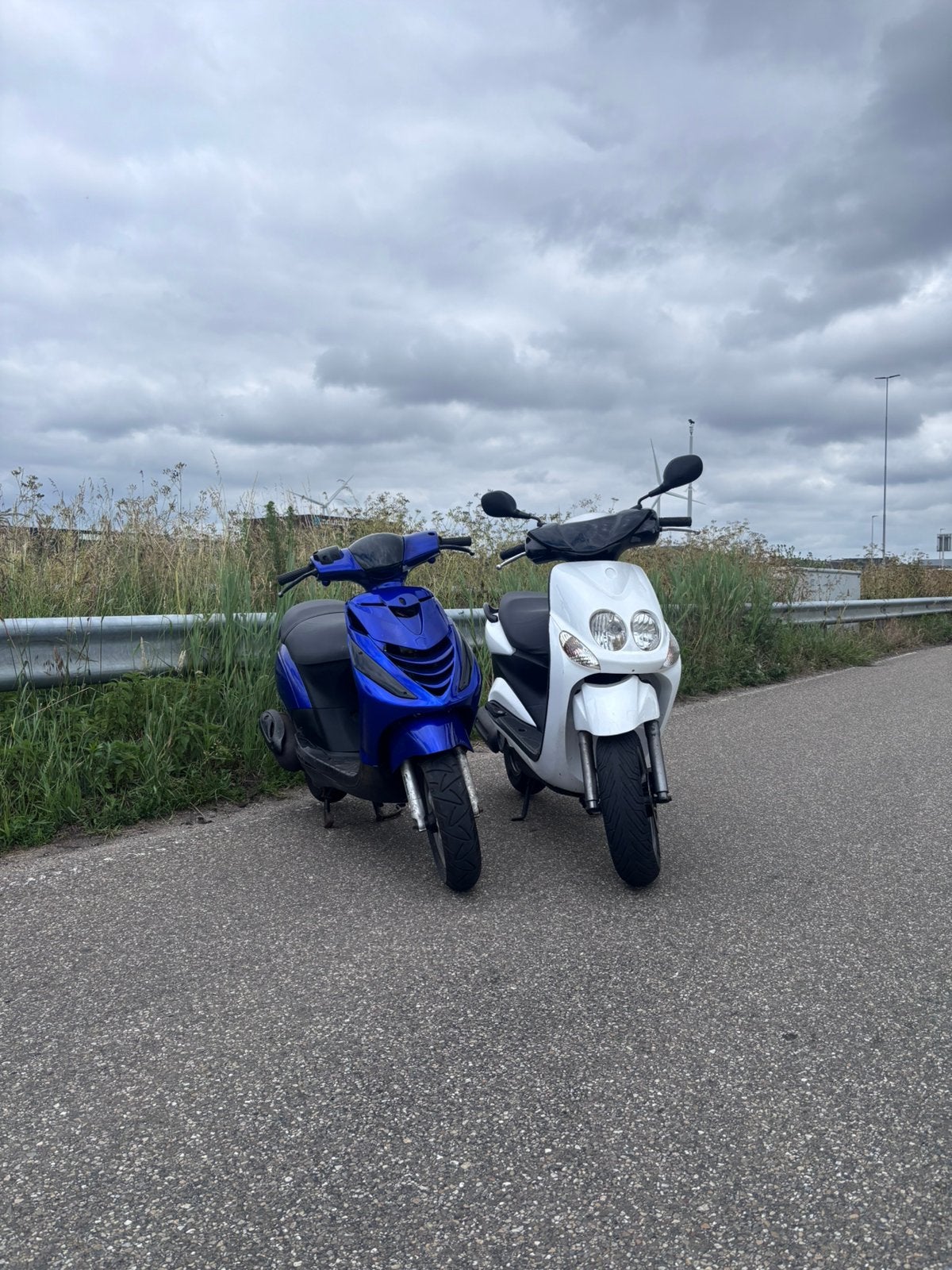Piaggio Zip 80cc 4t - Blauw, Ophalen, Gebruikt, Benzine, Piaggio