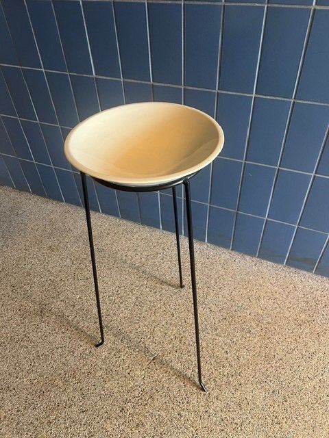 Schotel op driepoot, Ophalen, Gebruikt
