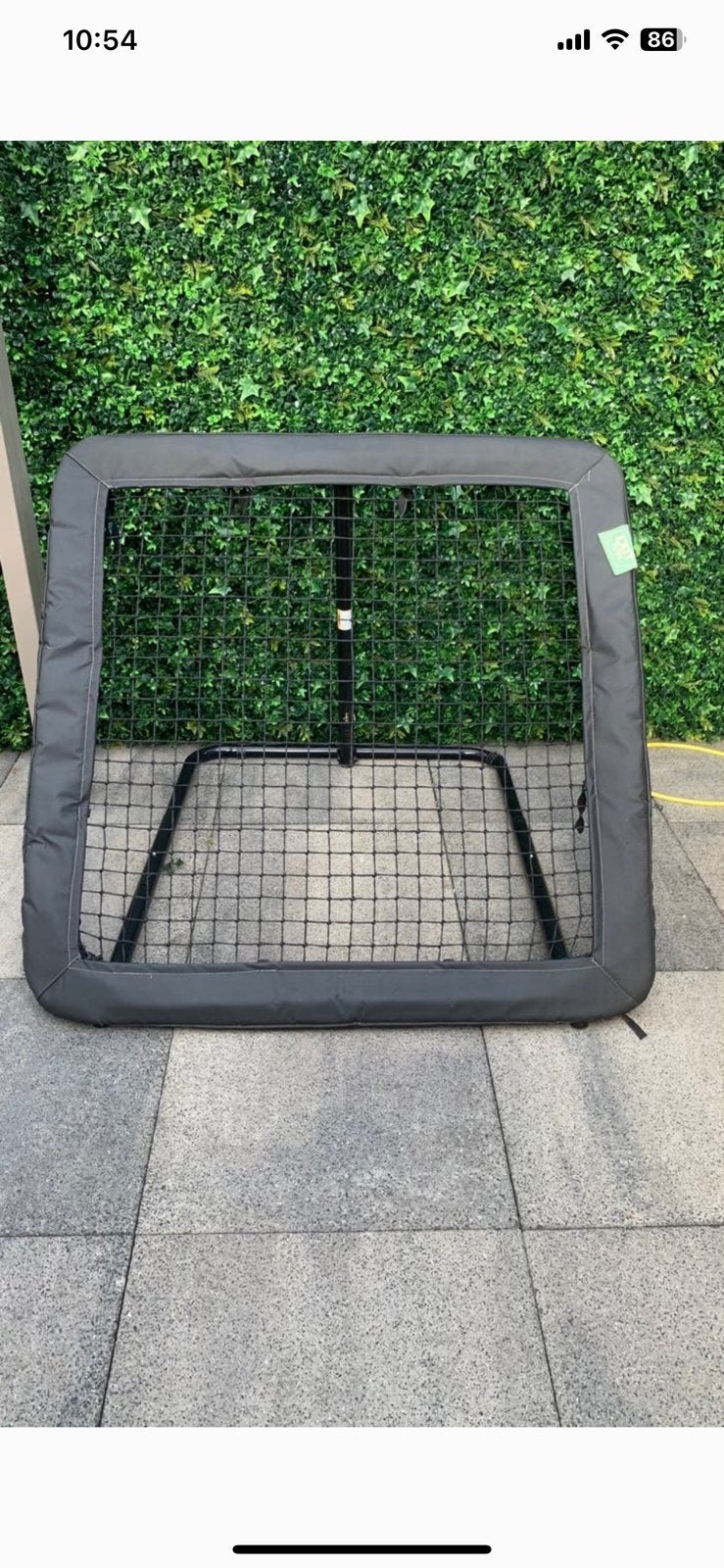 Bouncer voetbal, Ophalen, Zo goed als nieuw