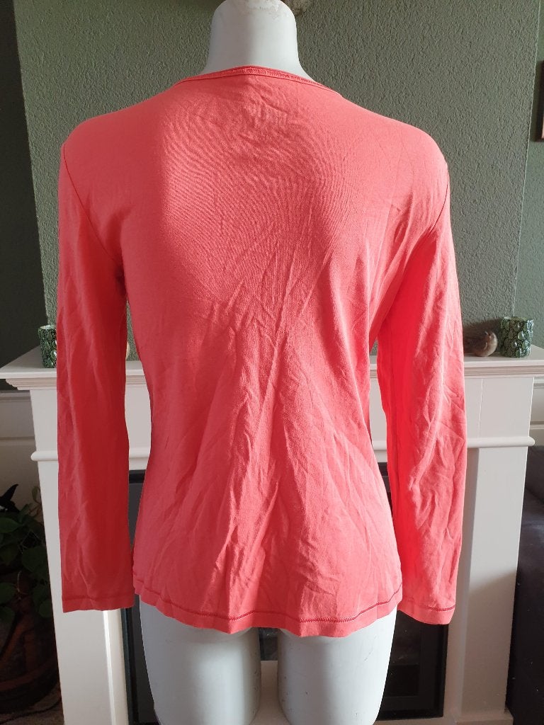 Gerry Weber mooie luchtig oranje vest mt 38 M, Maat 38/40 (M), Verzenden, Oranje, Zo goed als nieuw