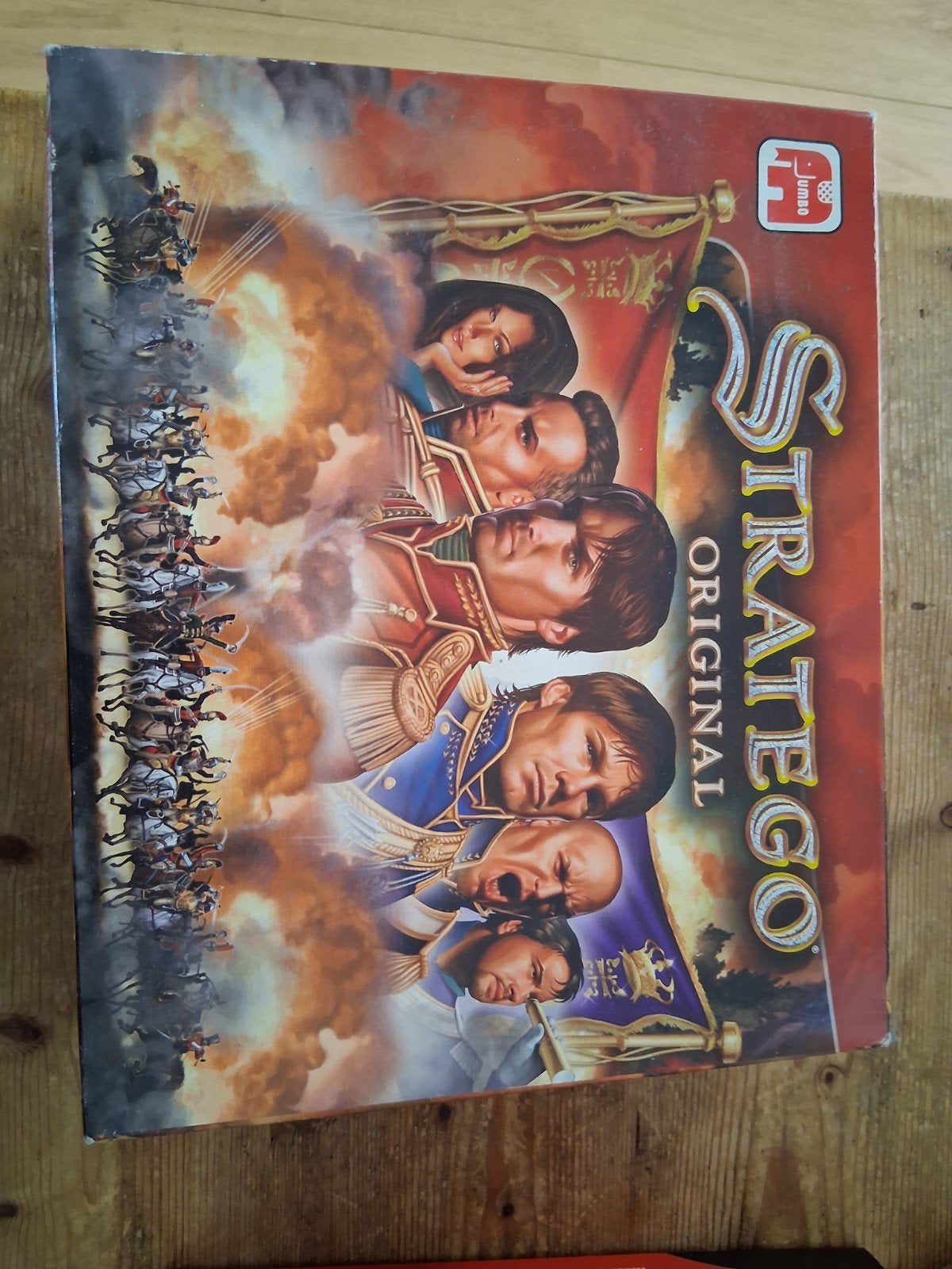 Stratego Original Bordspel van Jumbo, Hobby en Vrije tijd, Gezelschapsspellen | Bordspellen, Een of twee spelers, Ophalen of Verzenden