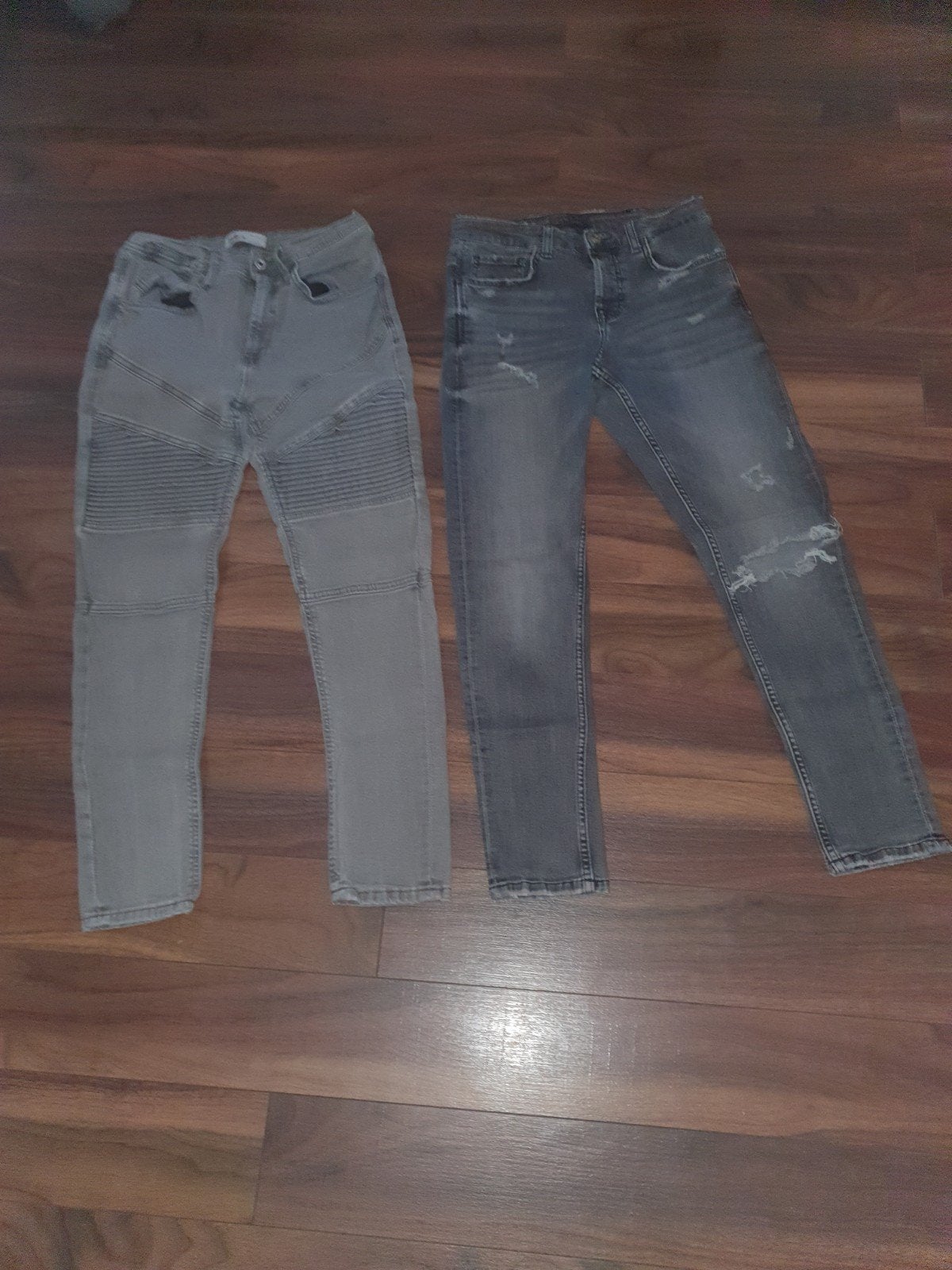 2 Zara spijkerbroeken maat 38, W36 - W38 (confectie 52/54), Blauw, Ophalen of Verzenden, Zo goed als nieuw