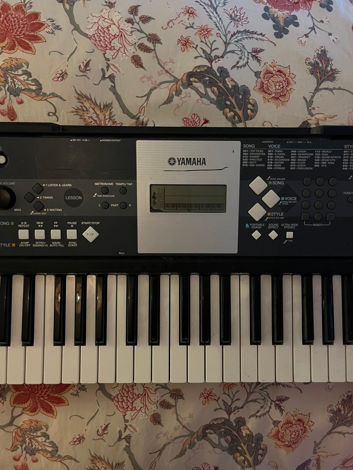 Yamaha YPT-230 keyboard – 61 toetsen, Ophalen, 61 toetsen, Zo goed als nieuw, Midi-aansluiting