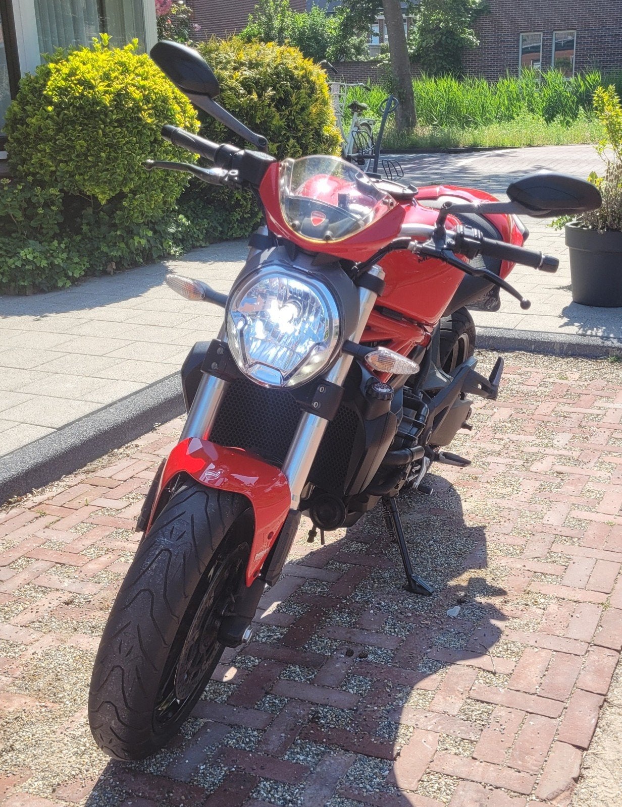 Prachtige Ducati Monster 821!, 2 cilinders, Motorrijbewijs A, Gebruikt, Particulier