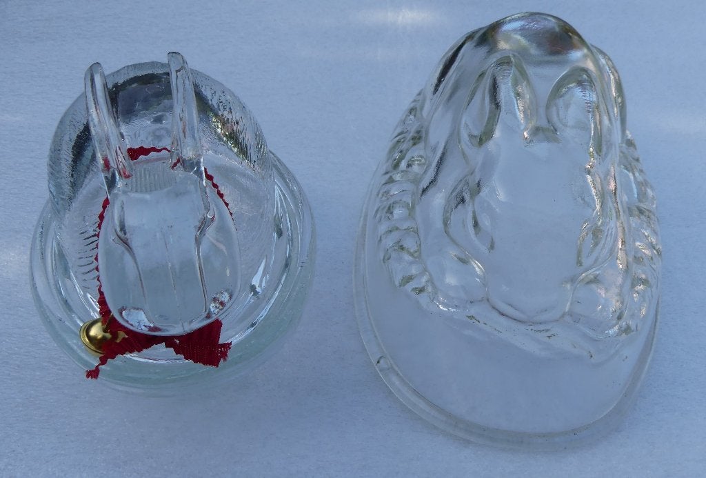 Haas / Hazen 1 x Pudding Vorm 2 x Sieraden Bakje met Deksel, Ophalen of Verzenden