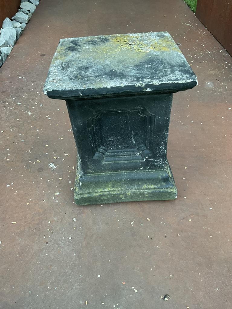 Betonnen zuil voor tuin beeld, Tuin en Terras, Ophalen, Gebruikt, Beton
