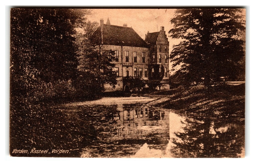 Vorden, Kasteel "Vorden", Verzenden, Voor 1920, Ongelopen, Gelderland