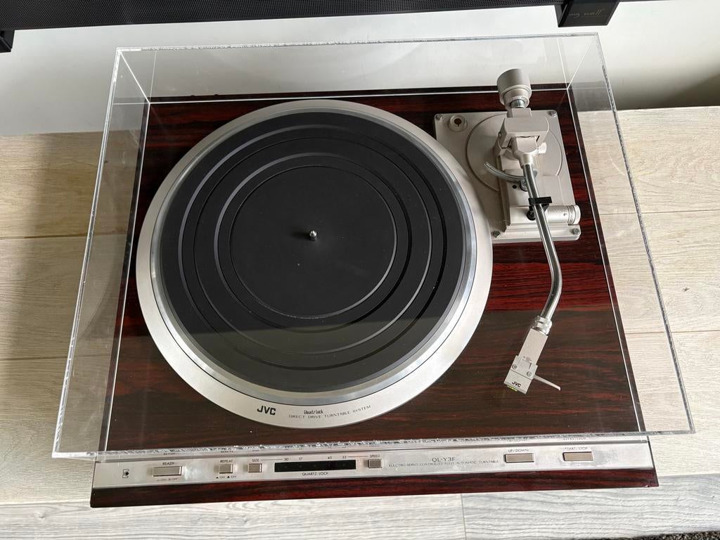 JVC QL-Y3F Quartz Lock, Gebruikt, Automatisch, Platenspeler, Ophalen