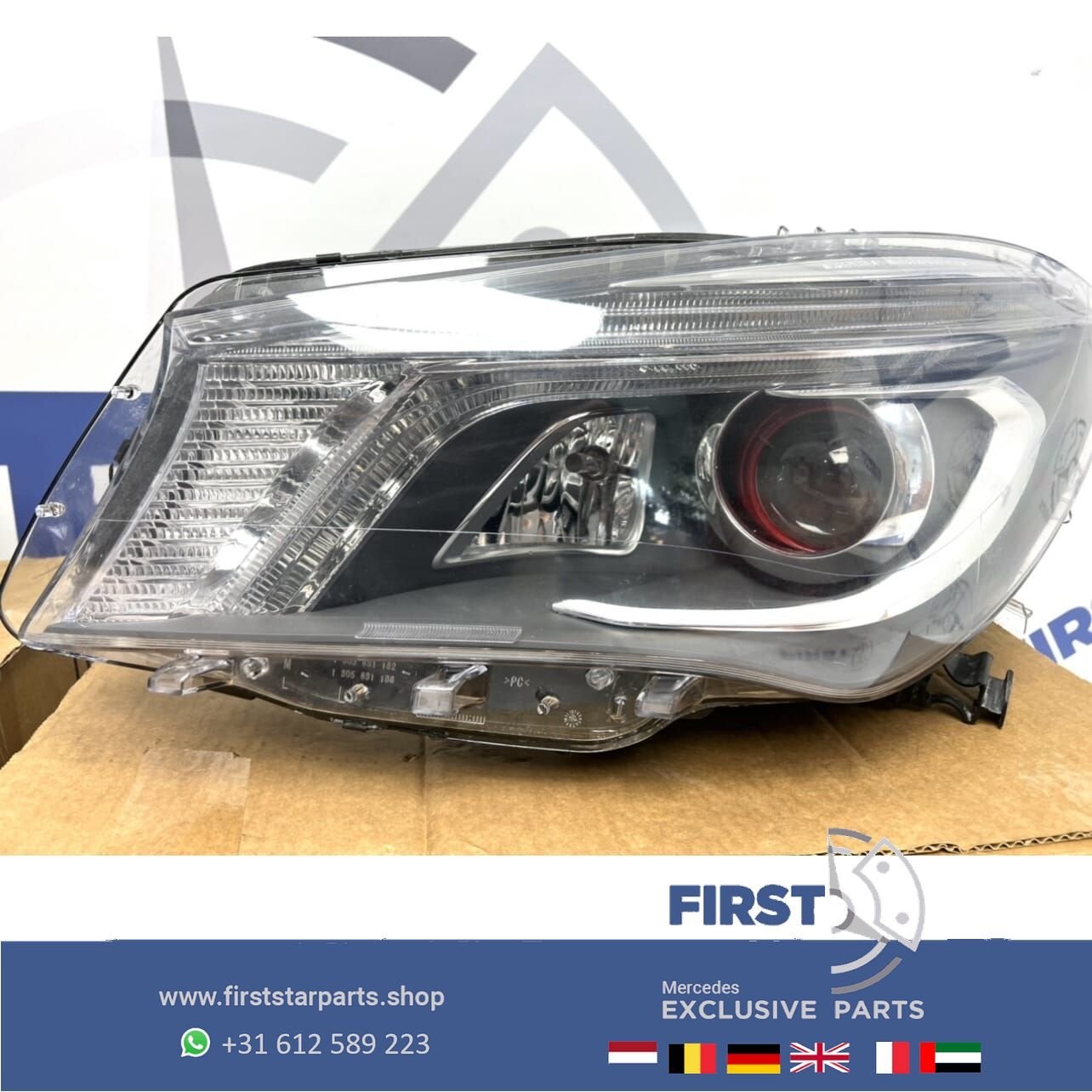 W117 X117 CLA ILS BIXENON LED Koplamp LINKS Mercedes 2013-20, Gebruikt, -, Ophalen of Verzenden, -