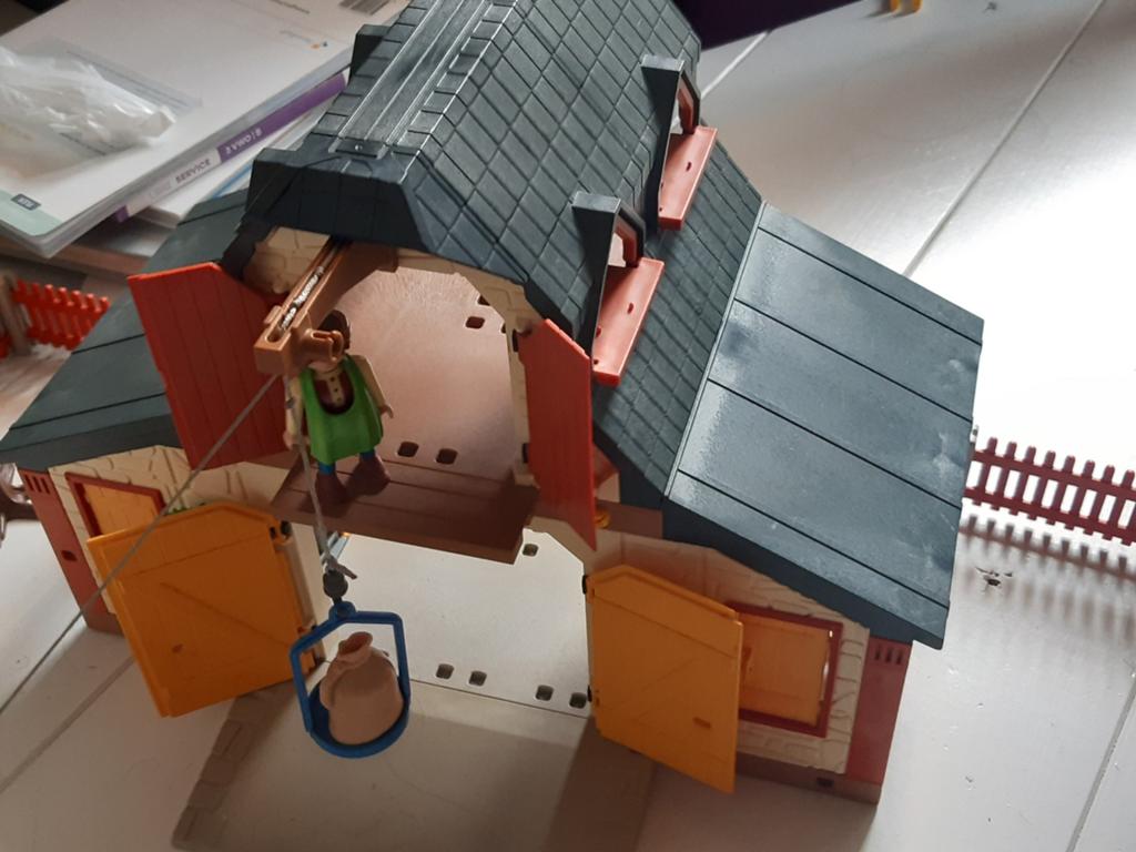 Playmobil boerderij, Kinderen en Baby's, Speelgoed | Playmobil, Ophalen of Verzenden, Gebruikt, Complete set