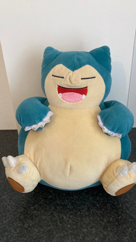 Pokemon knuffel snorlax, Ophalen, Zo goed als nieuw, Overige typen