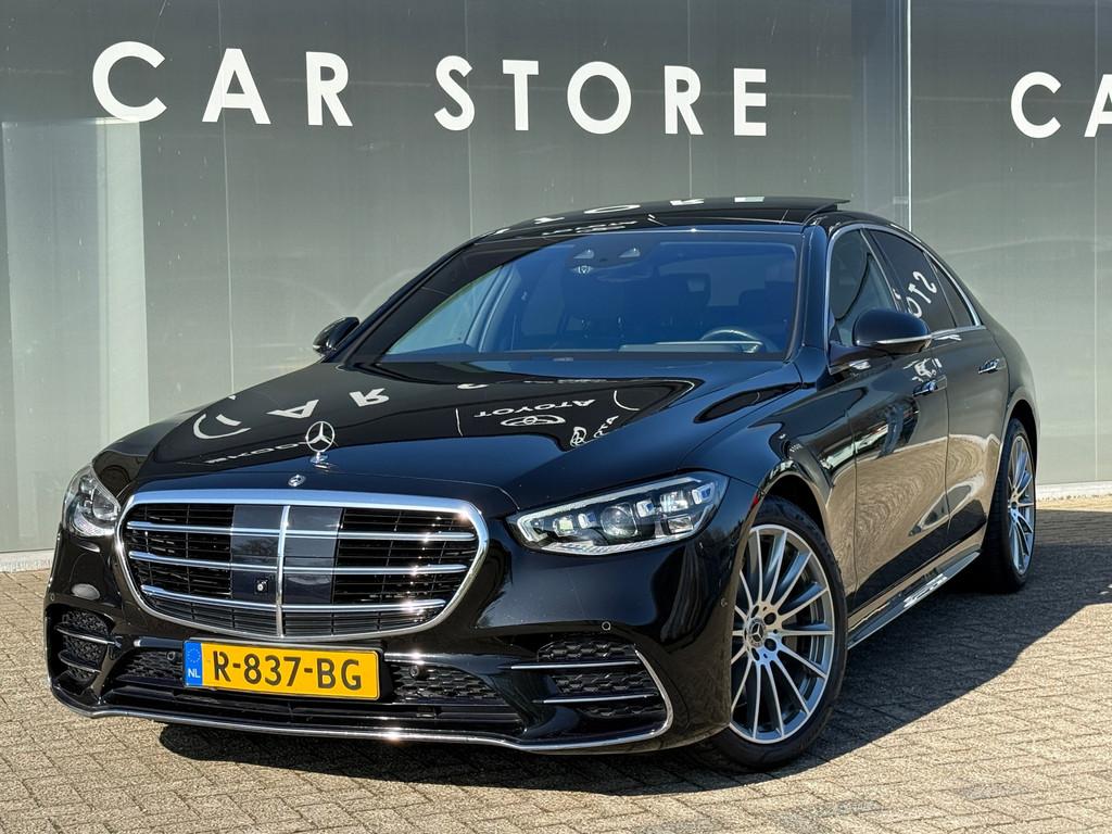 Mercedes-Benz S-klasse 400d 4MATIC AMG Line Achteras|Softclo, Auto's, Mercedes-Benz, Automaat, 15 km/l, Gebruikt, 2925 cc