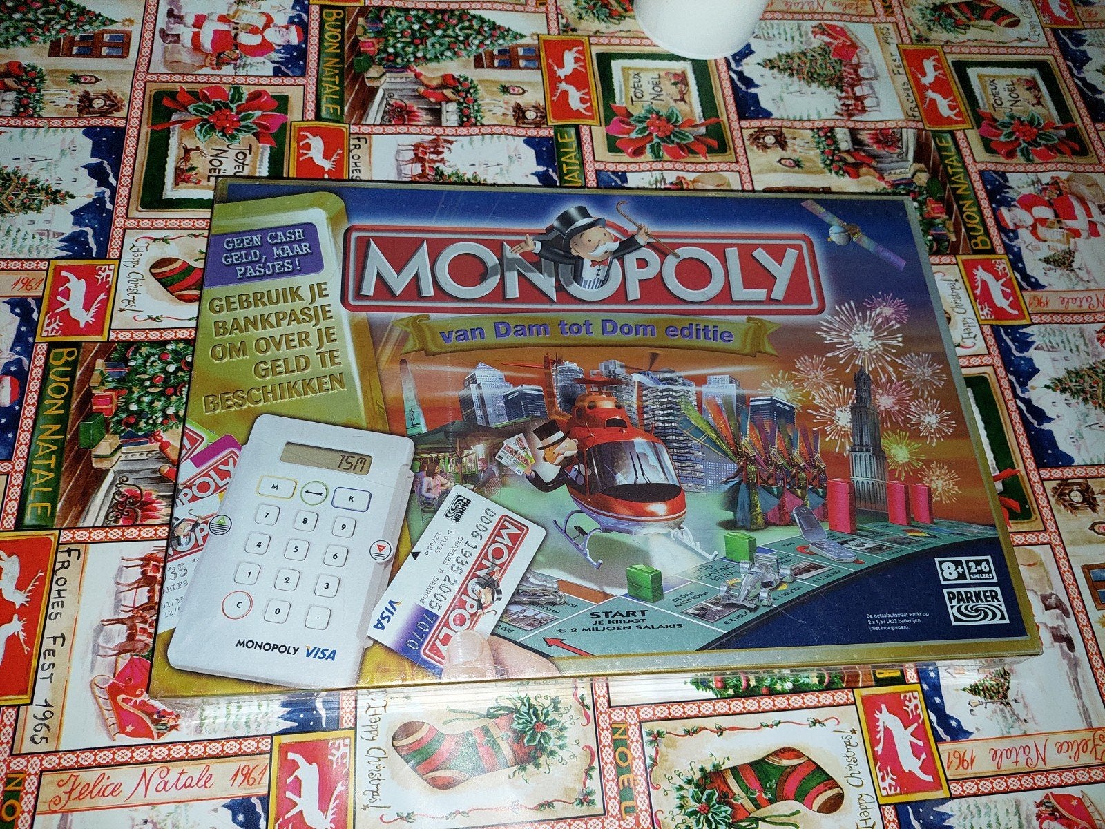 Monopoly. Van Dam Tot Dom Editie. Nieuw In Verpakking., Vijf spelers of meer, Ophalen of Verzenden, Nieuw, Parker