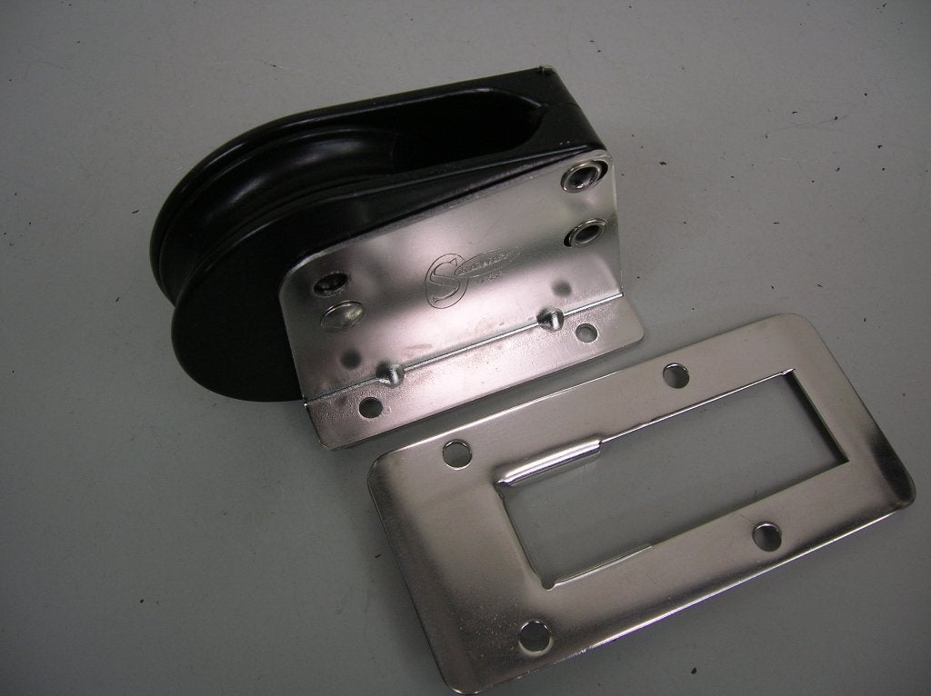 Staande keerblokken, mastblokken, enkelschijfs, 8 - 10 mm, Ophalen of Verzenden, Nieuw, Lijn of Blok