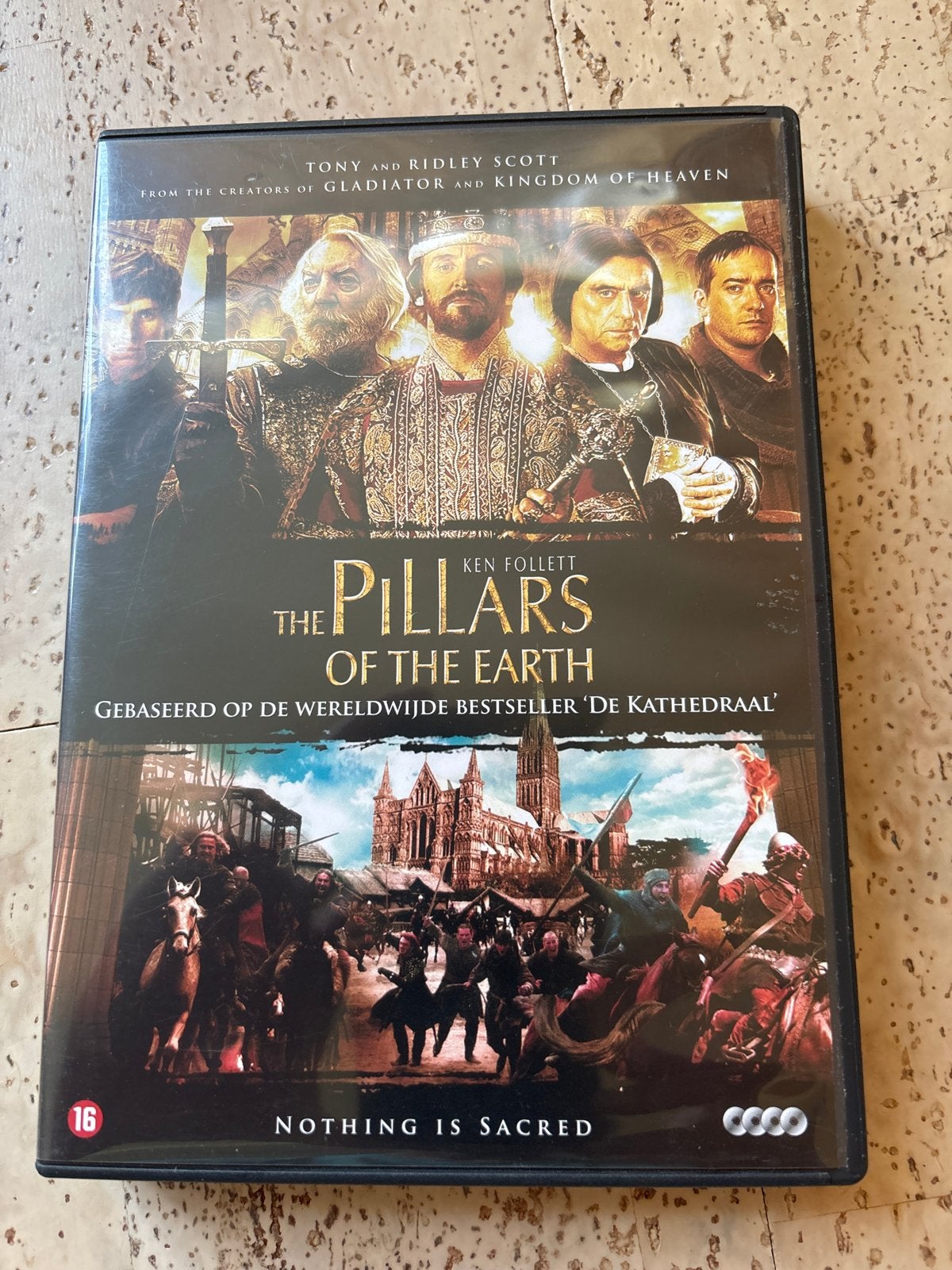 The Pillars of the Earth DVD - Gebaseerd op Ken Follett, Vanaf 16 jaar, Ophalen of Verzenden, Gebruikt, Overige genres