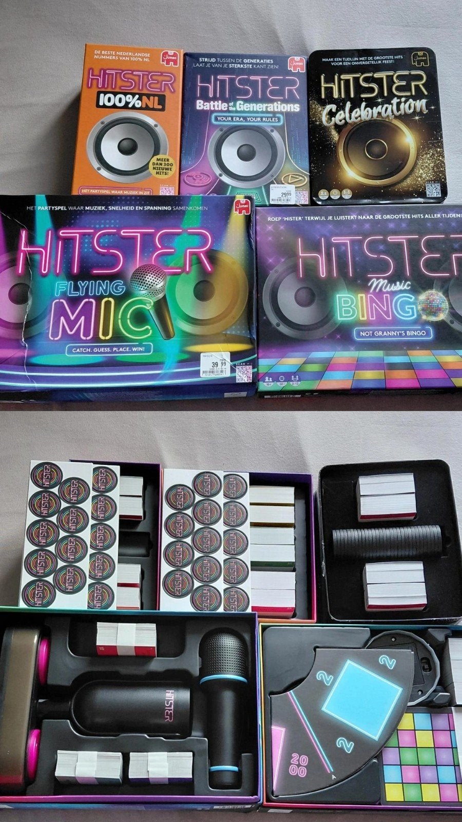 Nieuwe Hitster spellen (Zie beschrijving hieronder), Ophalen of Verzenden, Nieuw, Jumbo