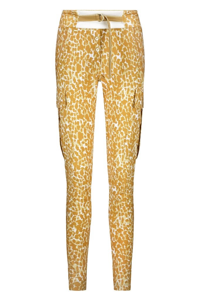Nieuwe ZIP73 Cargo Pants – Leopard Caramel maat 29, Kleding | Dames, Beige, Nieuw, Zip73, Ophalen of Verzenden