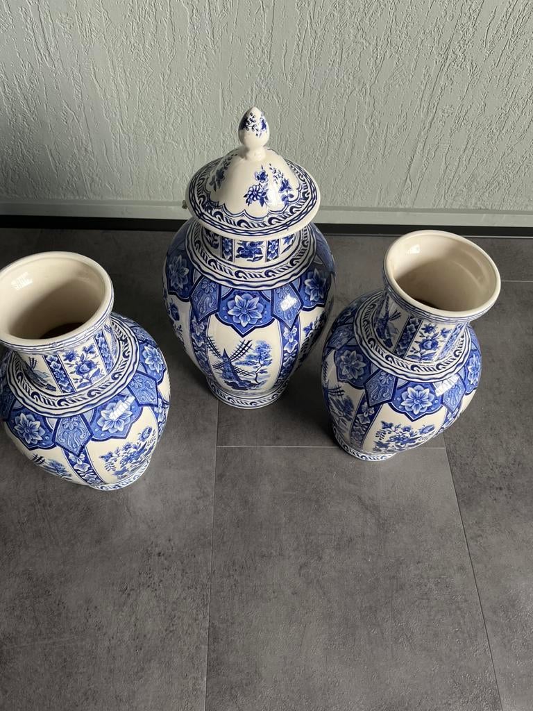 Delfs blauwe kaststellen, Antiek en Kunst, Ophalen of Verzenden
