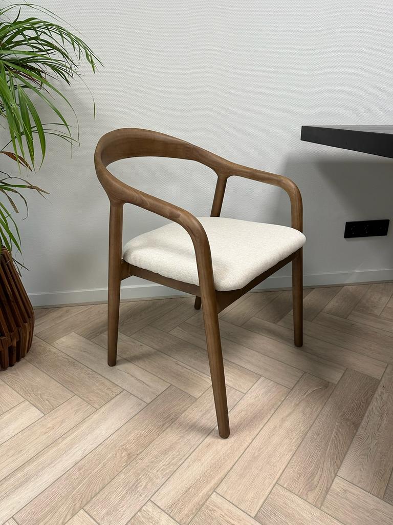 Houten Eetkamerstoelen Japandi MEGA OUTLET