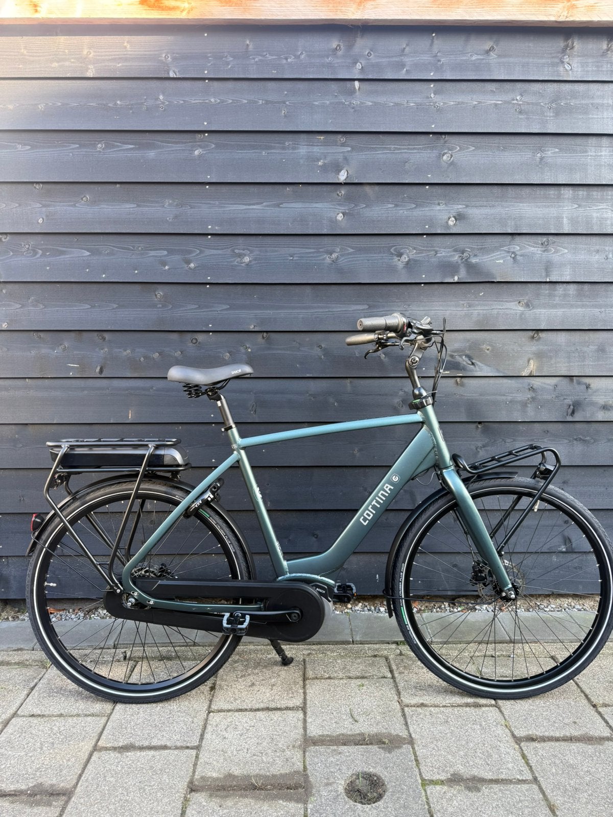 Elektrische fiets Cortina Common –Bosch Middenmotor – 61 cm–, Fietsen en Brommers, Gebruikt, Versnellingen, Schijfrem, Ophalen