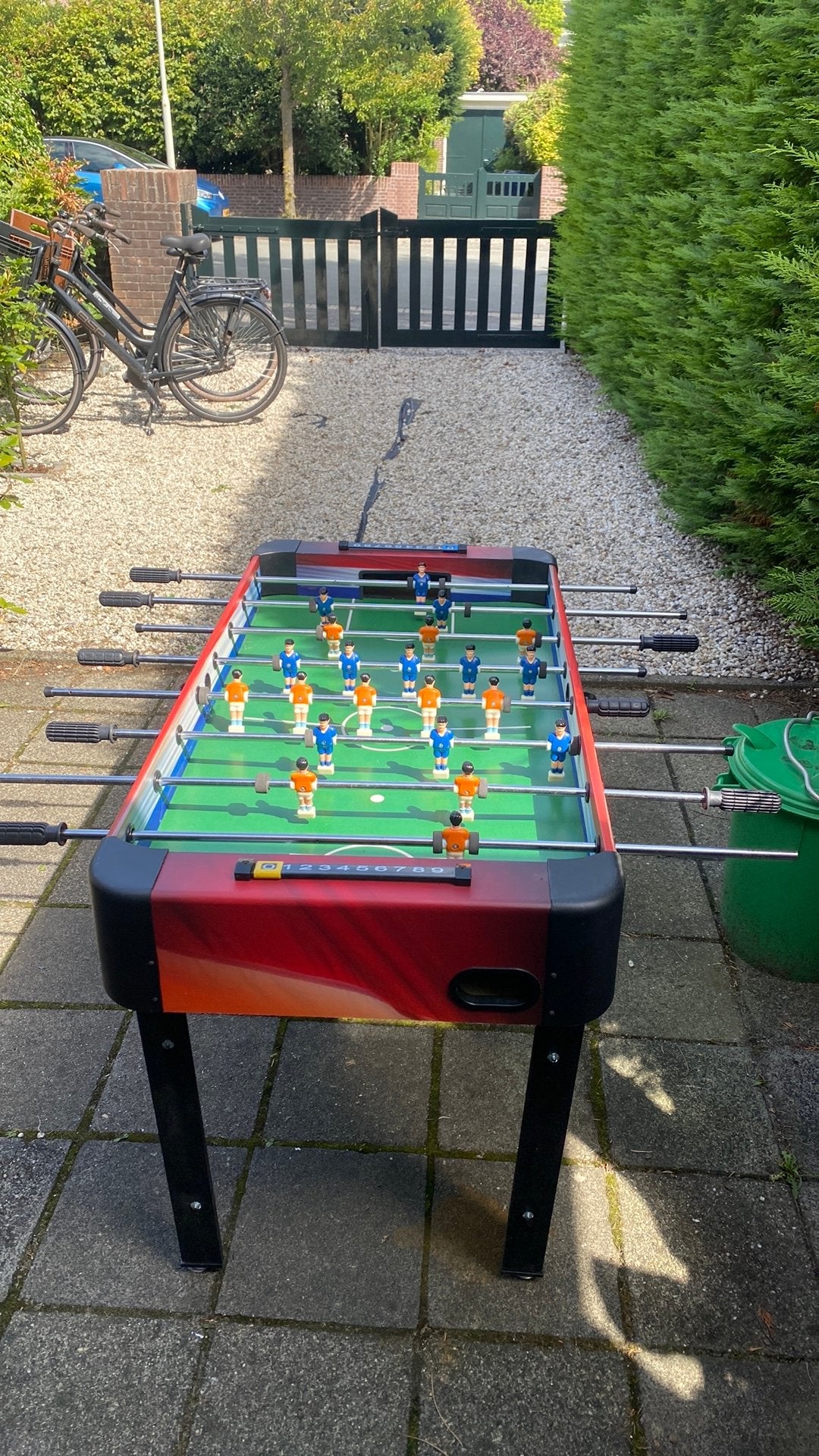 Voetbaltafel, Ophalen, Gebruikt