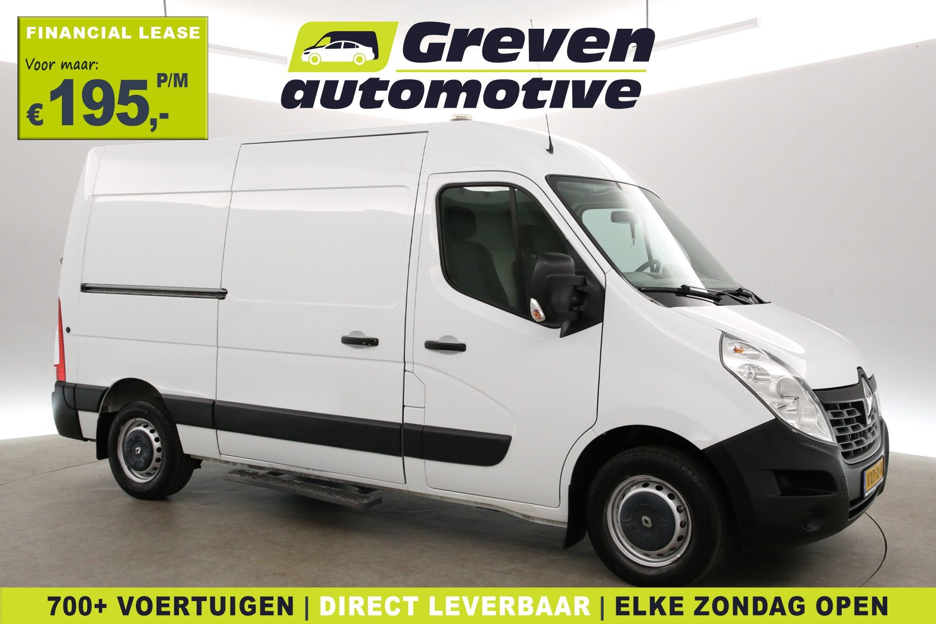 Renault Master 2.3 dCi L2H2 146PK | Airco | Camera | Trekhaa, Auto's, Voorwielaandrijving, Stof, Gebruikt, Euro 6