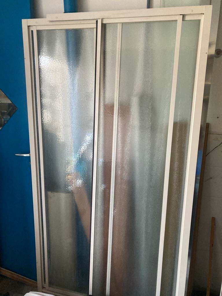 Douche cabine, 75 tot 150 cm, Deurkozijn, Aluminium, Ophalen of Verzenden