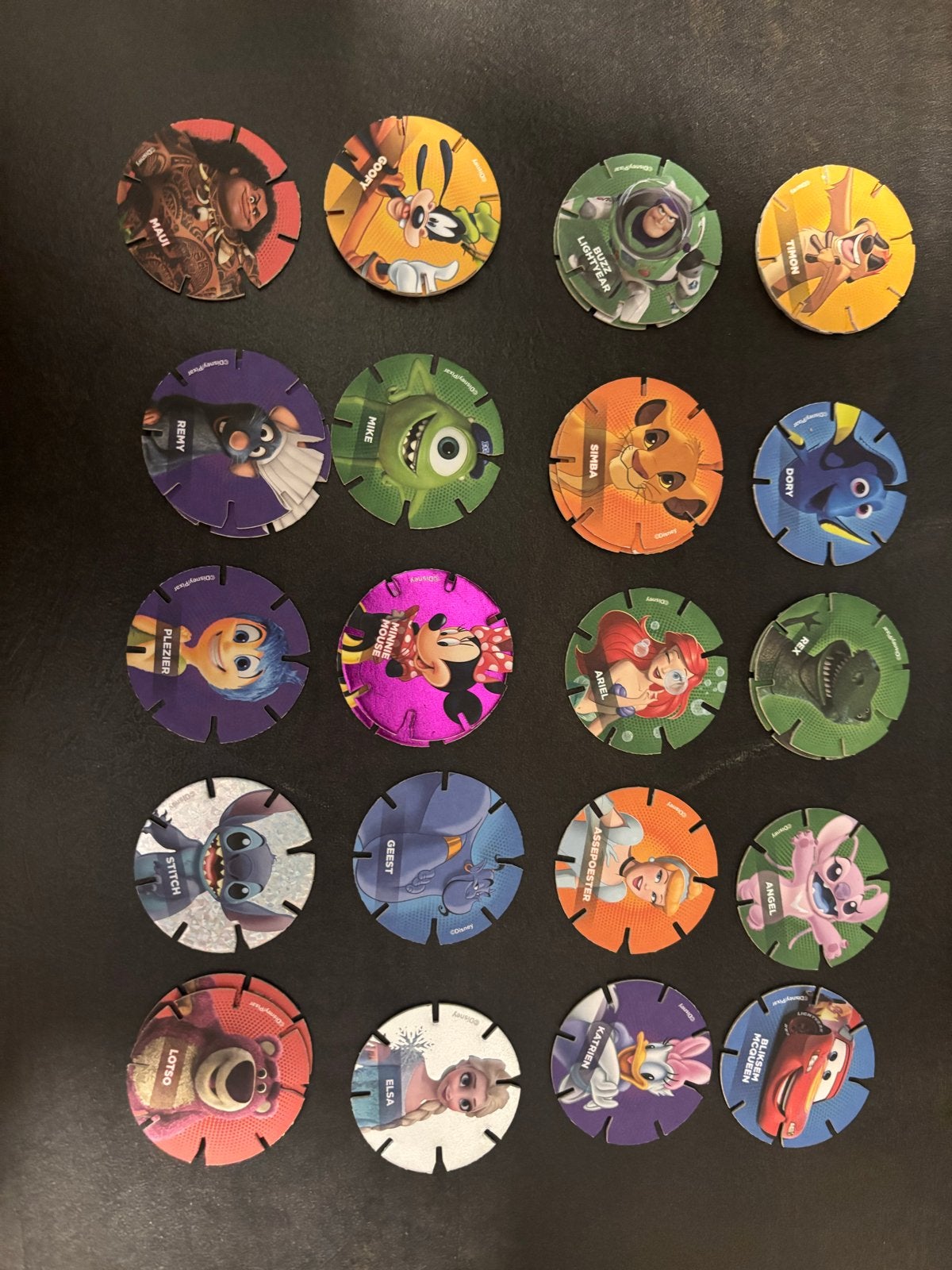 Disney Flippo's / Tazos  2euro per stuk, Ophalen of Verzenden, Gebruikt
