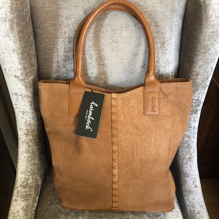 NIEUWE Tas damestas suède dames shopper - Laimbock Veneto, Shopper, Nieuw, Ophalen of Verzenden, Info@houseofcoco.nl