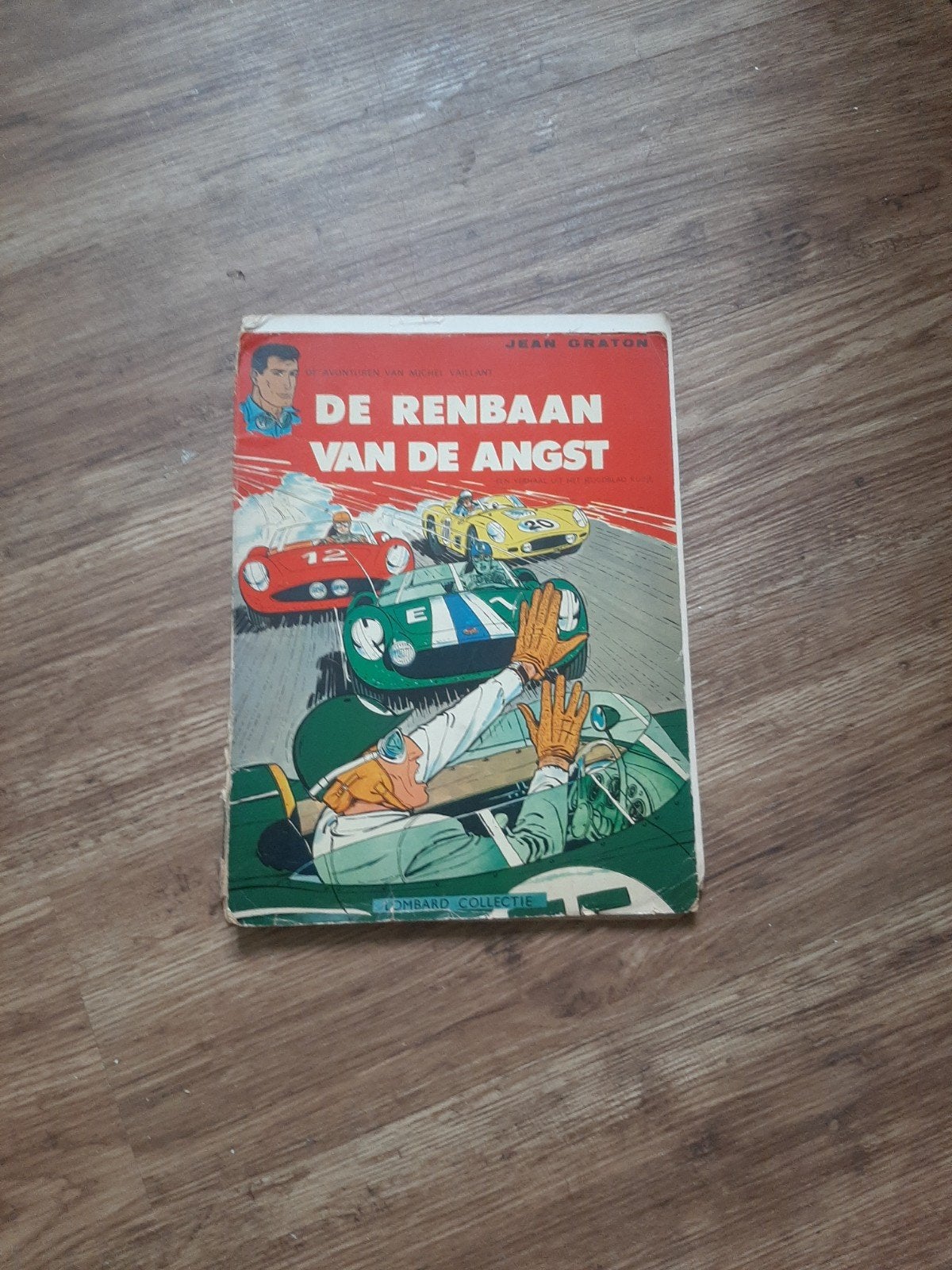 Michel Vaillant - De Renbaan van de Angst (Lombardcollectie), Eén stripboek, Ophalen of Verzenden, Gelezen