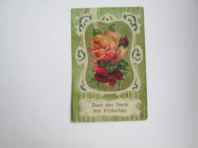 Ansichtkaarten Nederland, TC 3-38 Haarlem, Dient den Heere, Verzamelen, Verzenden, Voor 1920, Gelopen, Noord-Holland