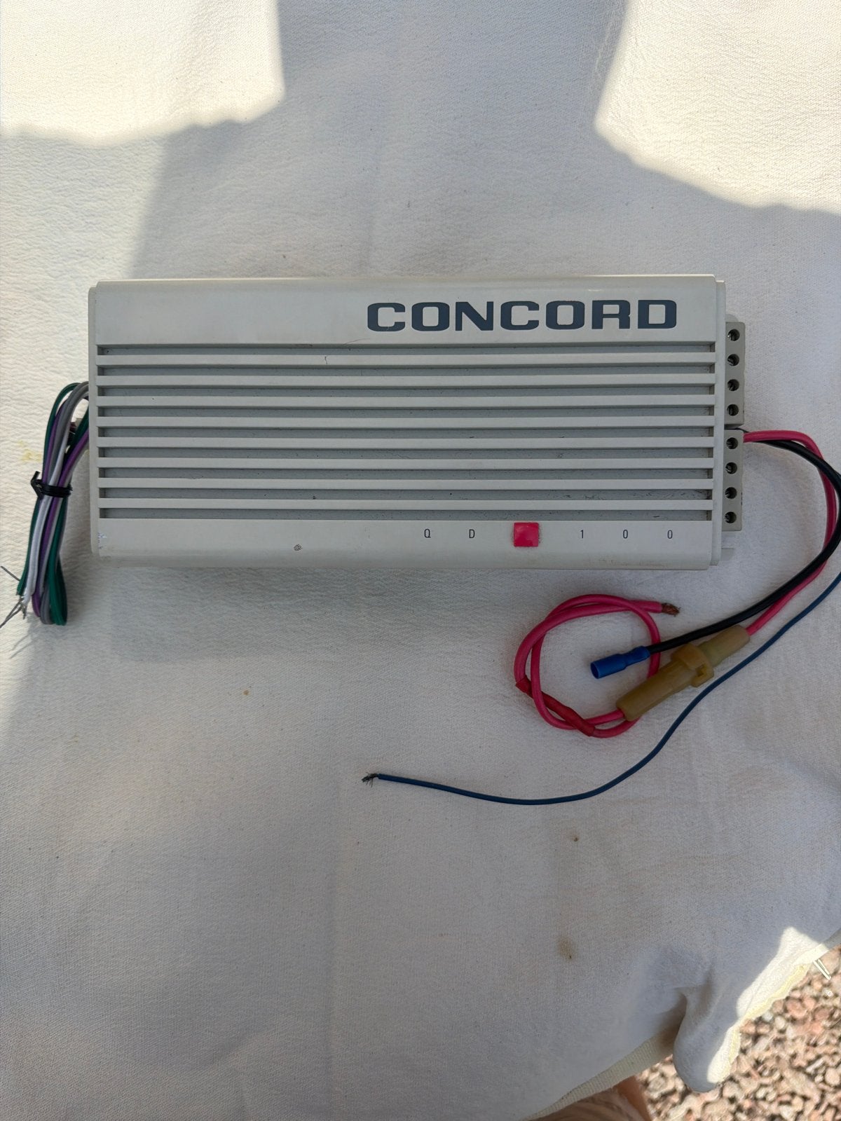 Concord QD 100, Auto diversen, Ophalen of Verzenden, Zo goed als nieuw