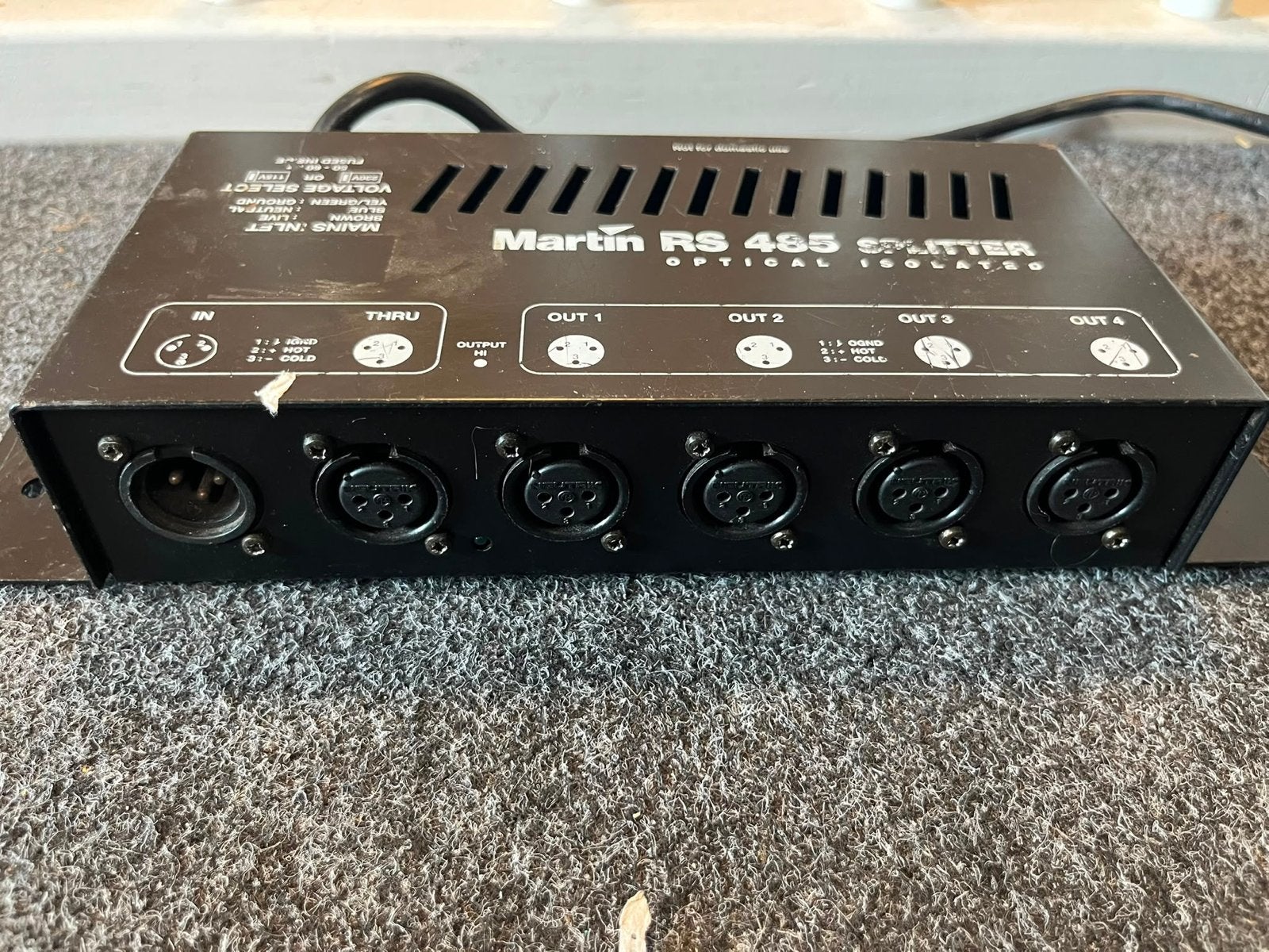 Martin RS 485 Splitter (DMX splitter), Ophalen of Verzenden, Gebruikt, Licht