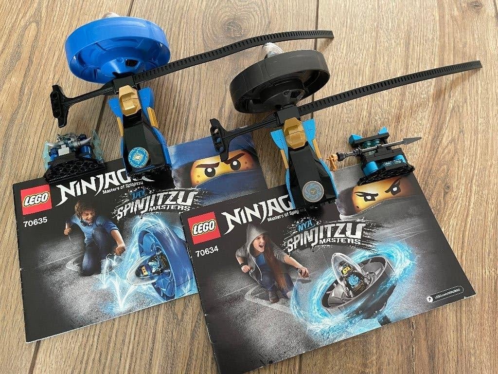 Lego Ninjago 2 Spinjitsu sets - 70635 +70634, Compleet, Lego, Ophalen of Verzenden, Zo goed als nieuw