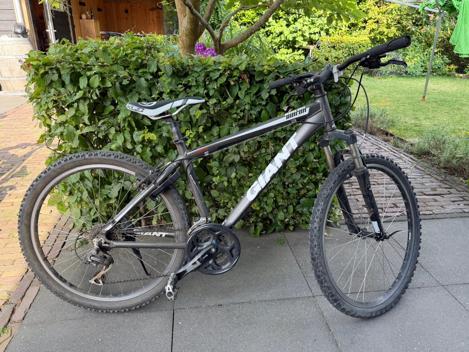 Mountainbike giant, Ophalen, Gebruikt, Velgrem, 26 inch of meer