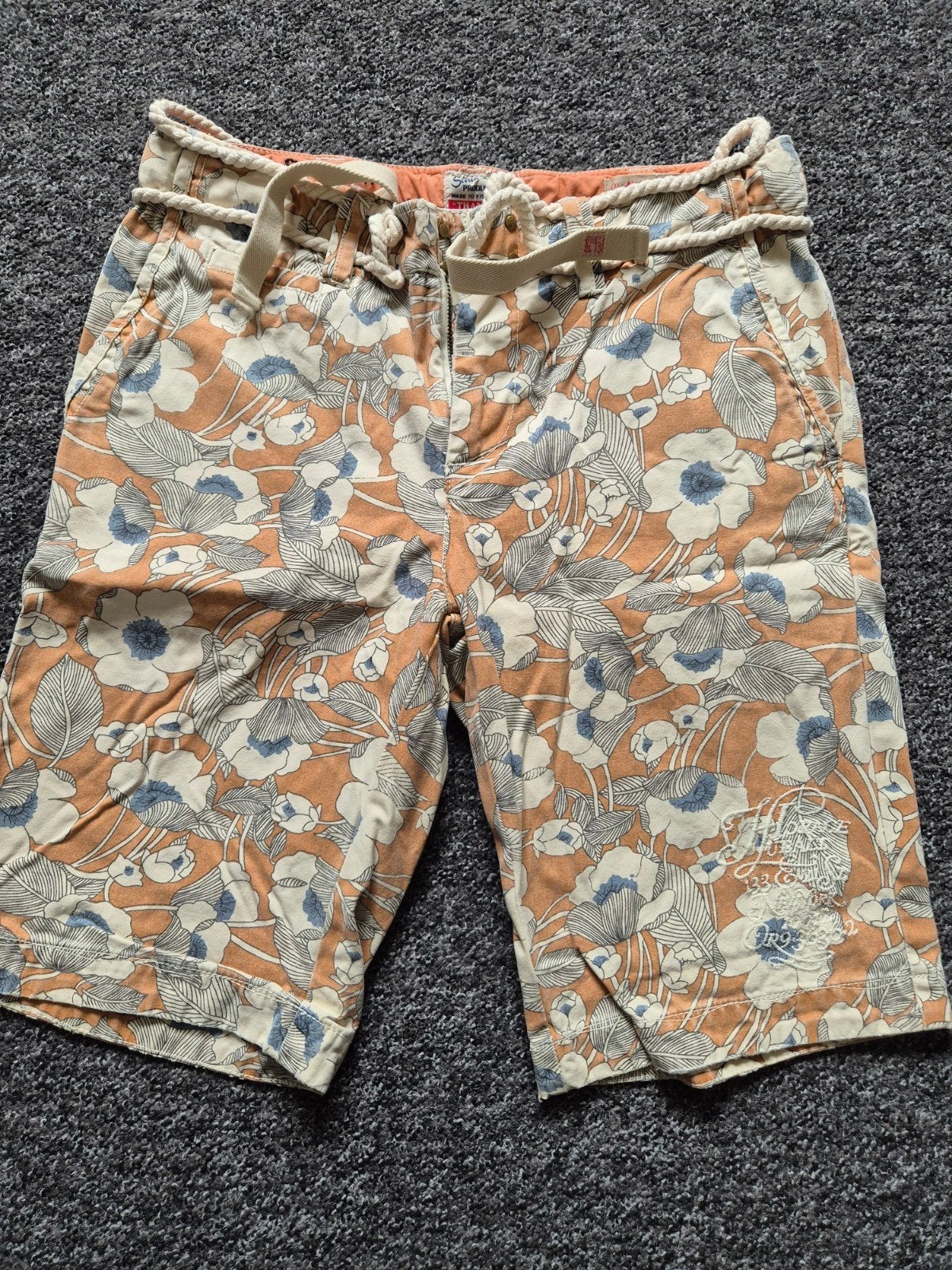 Scotch vintage short maat M, Ophalen, Nieuw, Maat 46 (S) of kleiner, Blauw