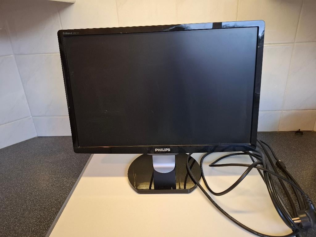Philips 22 inch monitor 220CW9FB/00, Ophalen, Philips, Gebruikt, IPS