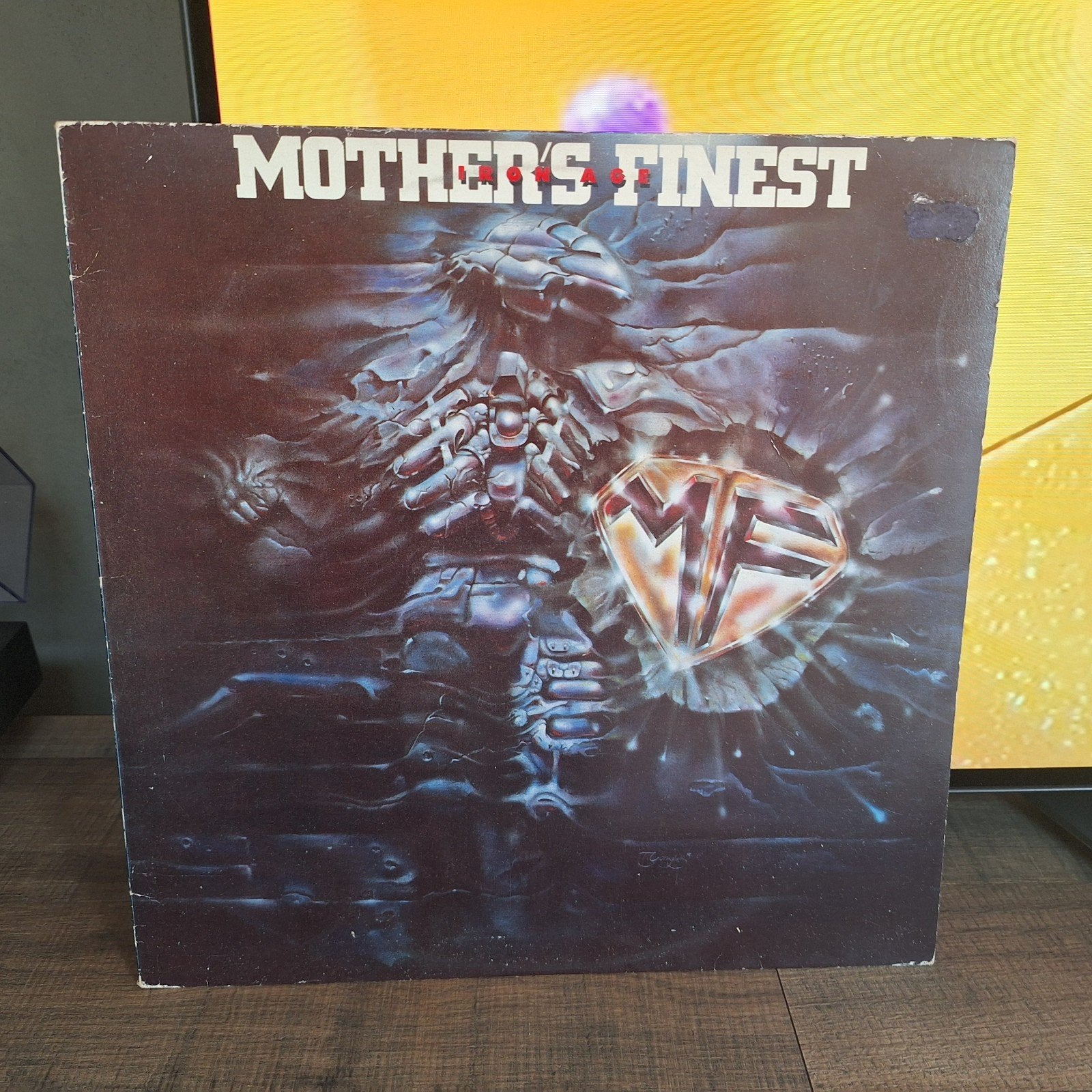 mothers finest iron age, LP, Gebruikt, Ophalen of Verzenden, Hardrock