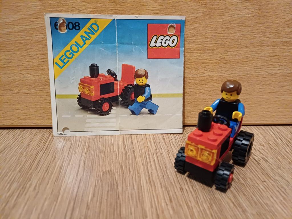 Lego 6608 tractor, Ophalen, Gebruikt