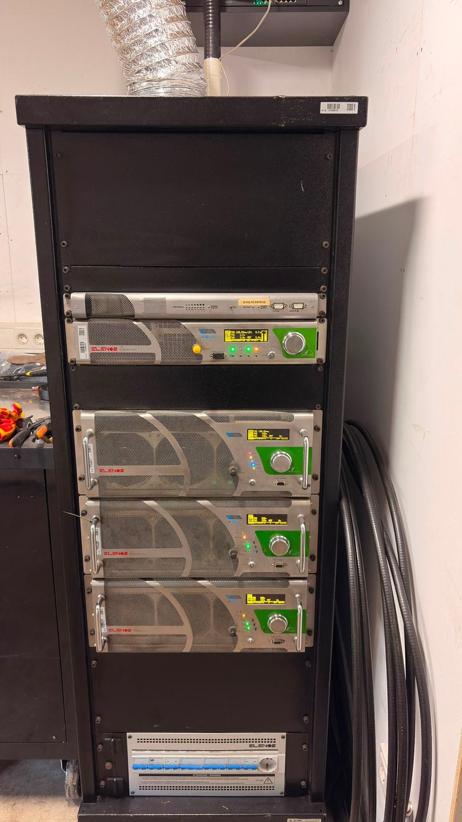 Elenos indium ICEFET ET10.000 10kw fm, Telecommunicatie, Zenders en Ontvangers, Ophalen, Zo goed als nieuw, Zender
